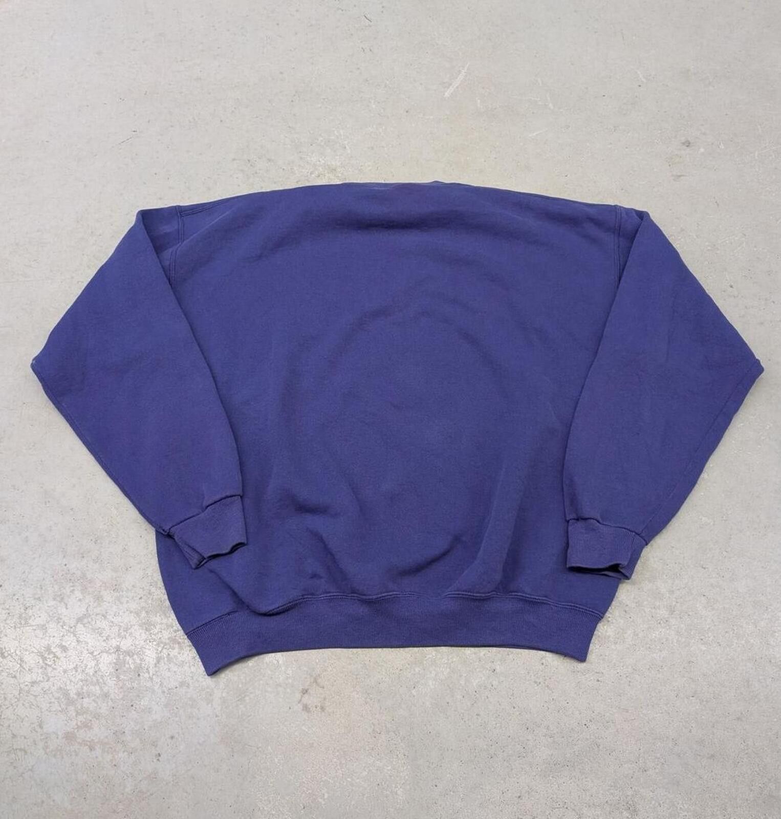 NCAA Vintage 90s Washington Huskies NCAA Boxy Purple Sweater Size US XL / EU 56 / 4 - 4 Thumbnail