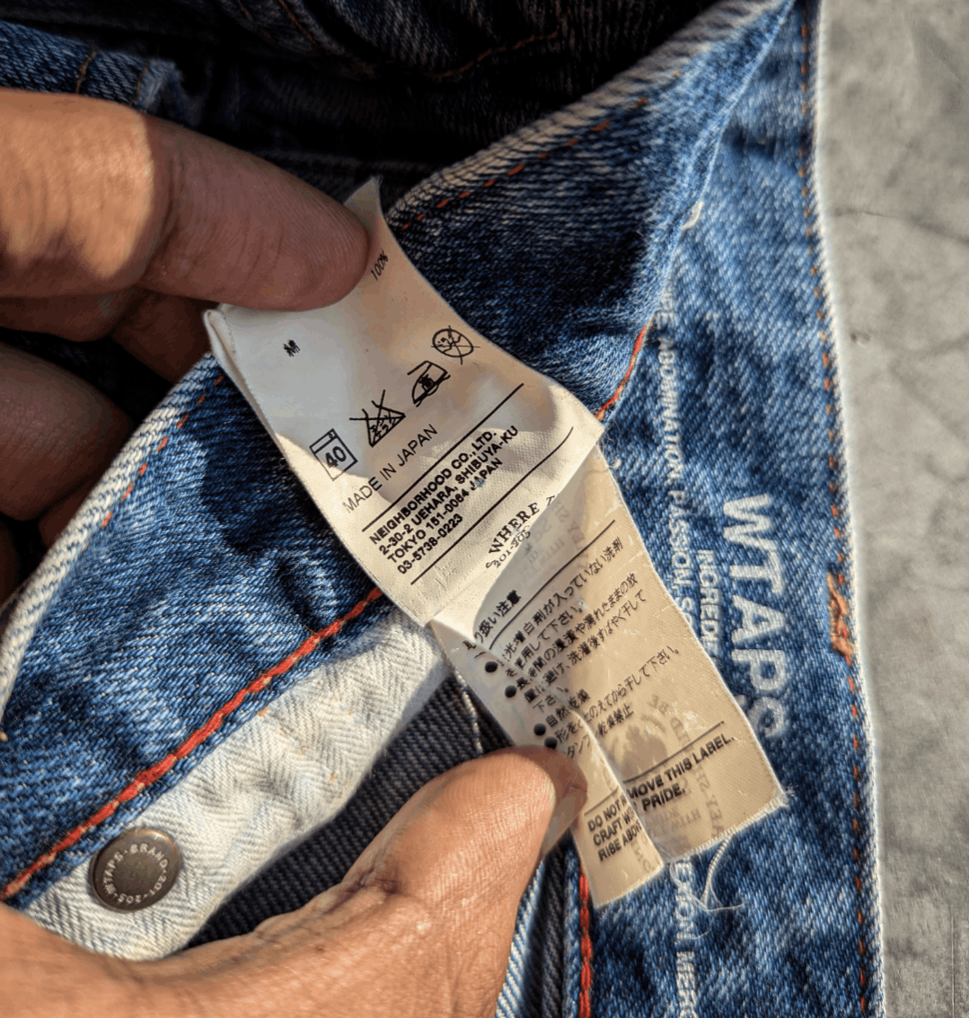 Japanese Brand × Wtaps Wtaps Denim Jeans Selvage Size US 32 / EU 48 - 7 Thumbnail