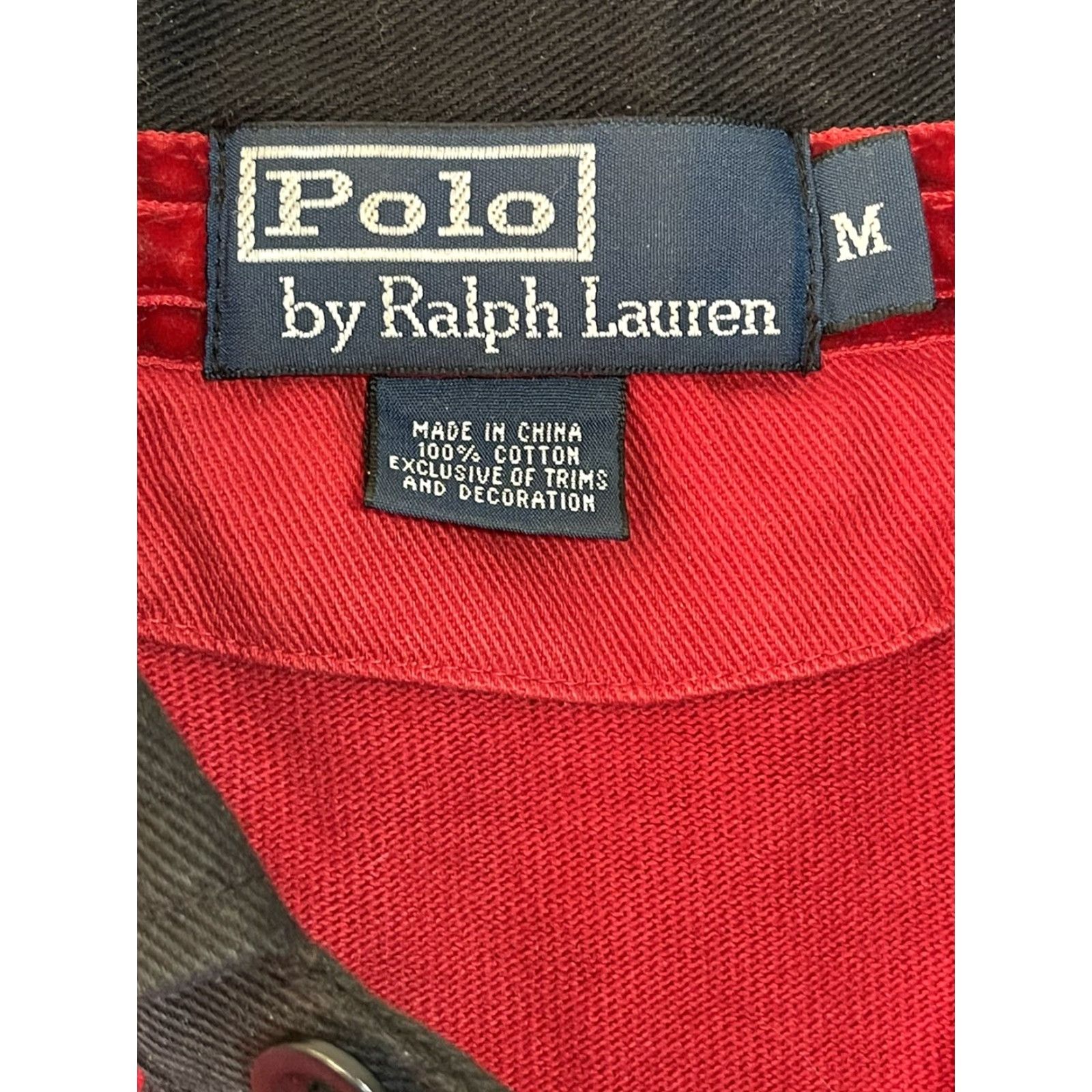 Polo Ralph Lauren VINTAGE Polo Ralph Lauren 90s Rugby Shirt Mens Long Sleeve Red Solid M Sports Designer Size US M / EU 48-50 / 2 - 3 Thumbnail