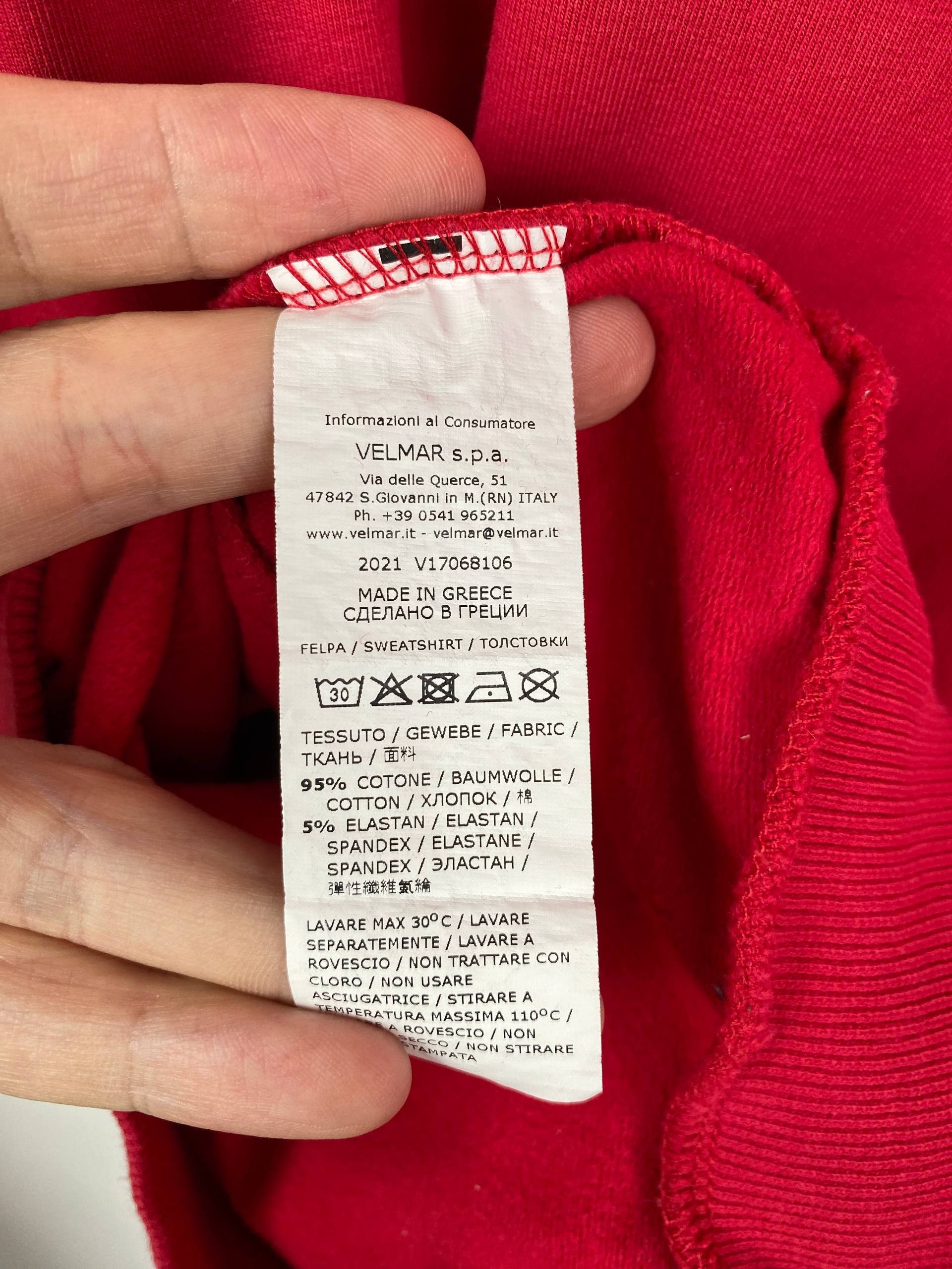 Moschino Moschino Underwear Sweatshirt Logo Tape Old Money Size L Size US L / EU 52-54 / 3 - 10 Thumbnail