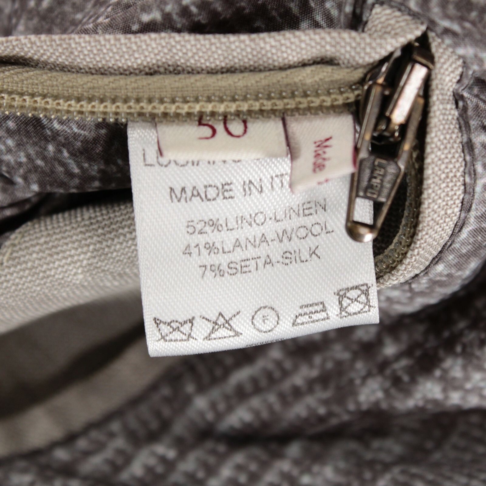 Luciano Barbera Luciano Barbera Jacket Size M US In Beige Linen Blend Size US M / EU 48-50 / 2 - 9 Thumbnail