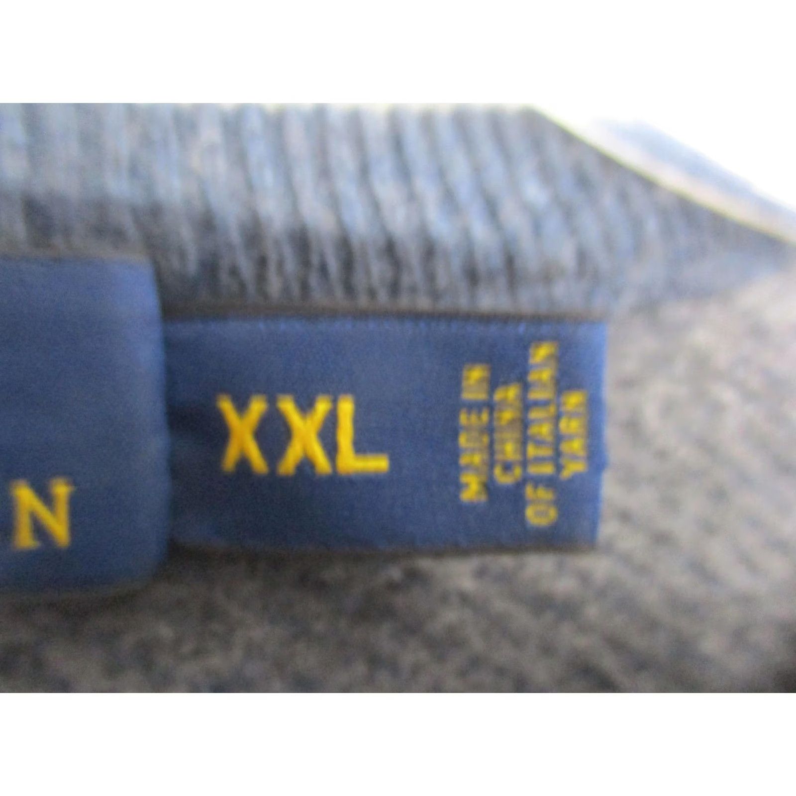 Polo Ralph Lauren Polo Ralph Lauren Mens Sweater XL Blue Gray Merino Wool Crewneck Italian Yarn Size US XL / EU 56 / 4 - 4 Thumbnail
