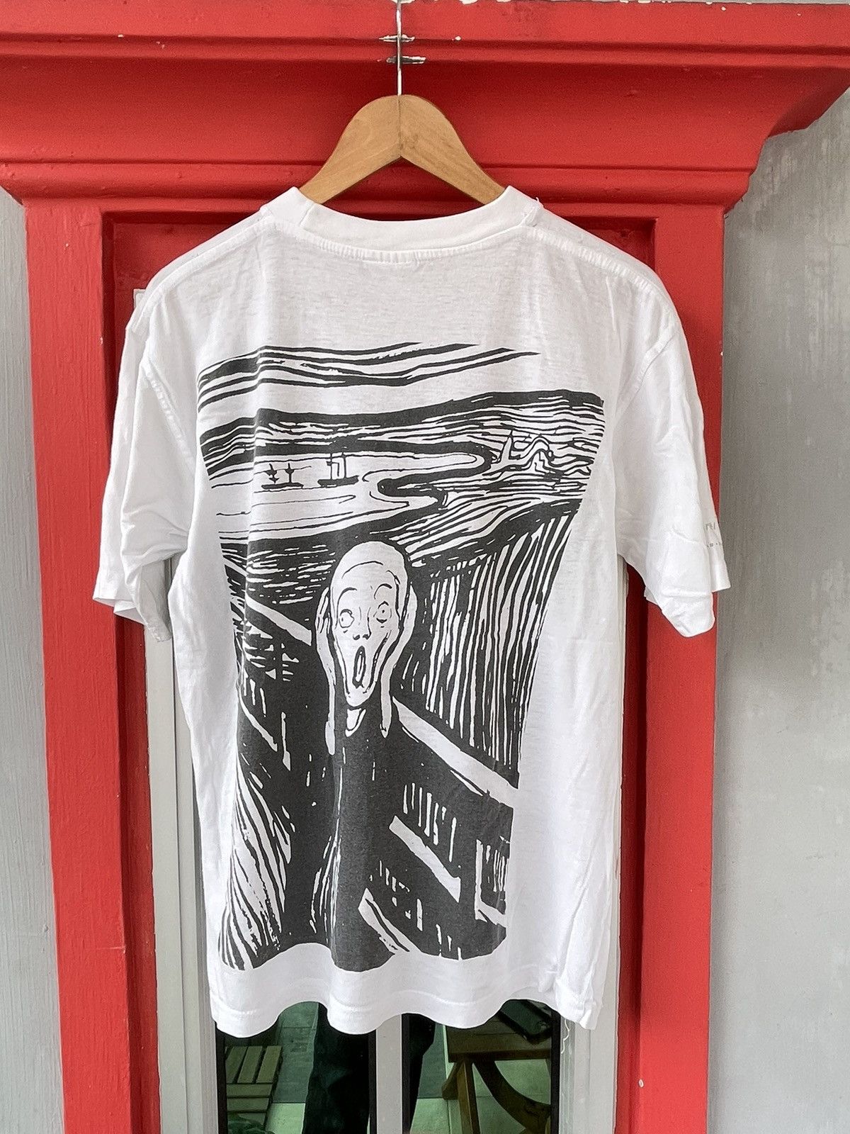 Vintage 90s Edvard Munch The Scream Tee - Tops