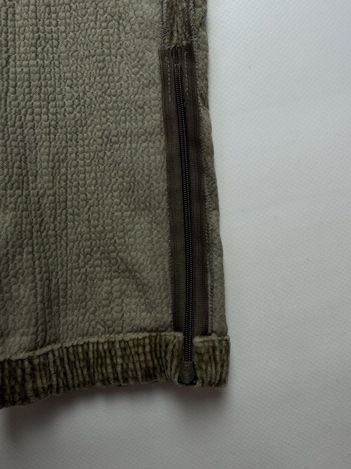 Dolce & Gabbana Dolce & Gabbana Archive Textured Corduroy Zipped Hem Pants Size US 35 - 8 Thumbnail