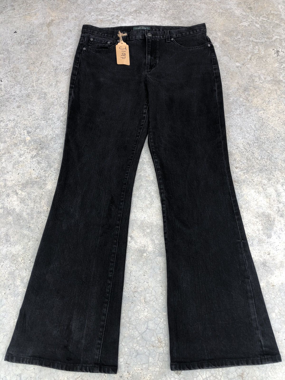 Lauren Ralph Lauren LRL Lauren Flared Jeans Distressed Jeans Size US 34 / EU 50 - 1 Thumbnail