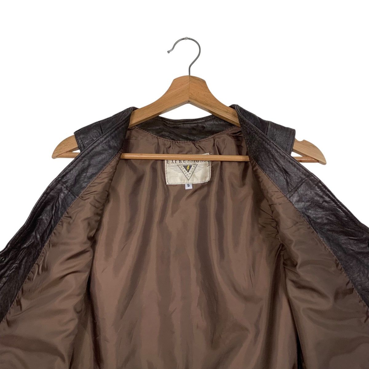 Vintage Vintage 90’s Brown Leather Vest #2759-C124 Size US S / EU 44-46 / 1 - 10 Thumbnail