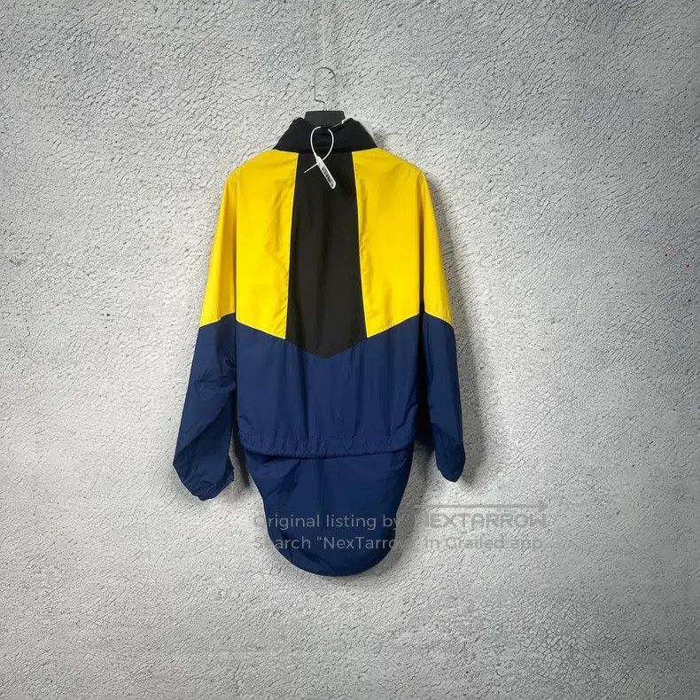 Balenciaga Balenciaga Yellow and blue color-blocked windbreaker, size Size US S / EU 44-46 / 1 - 2 Thumbnail