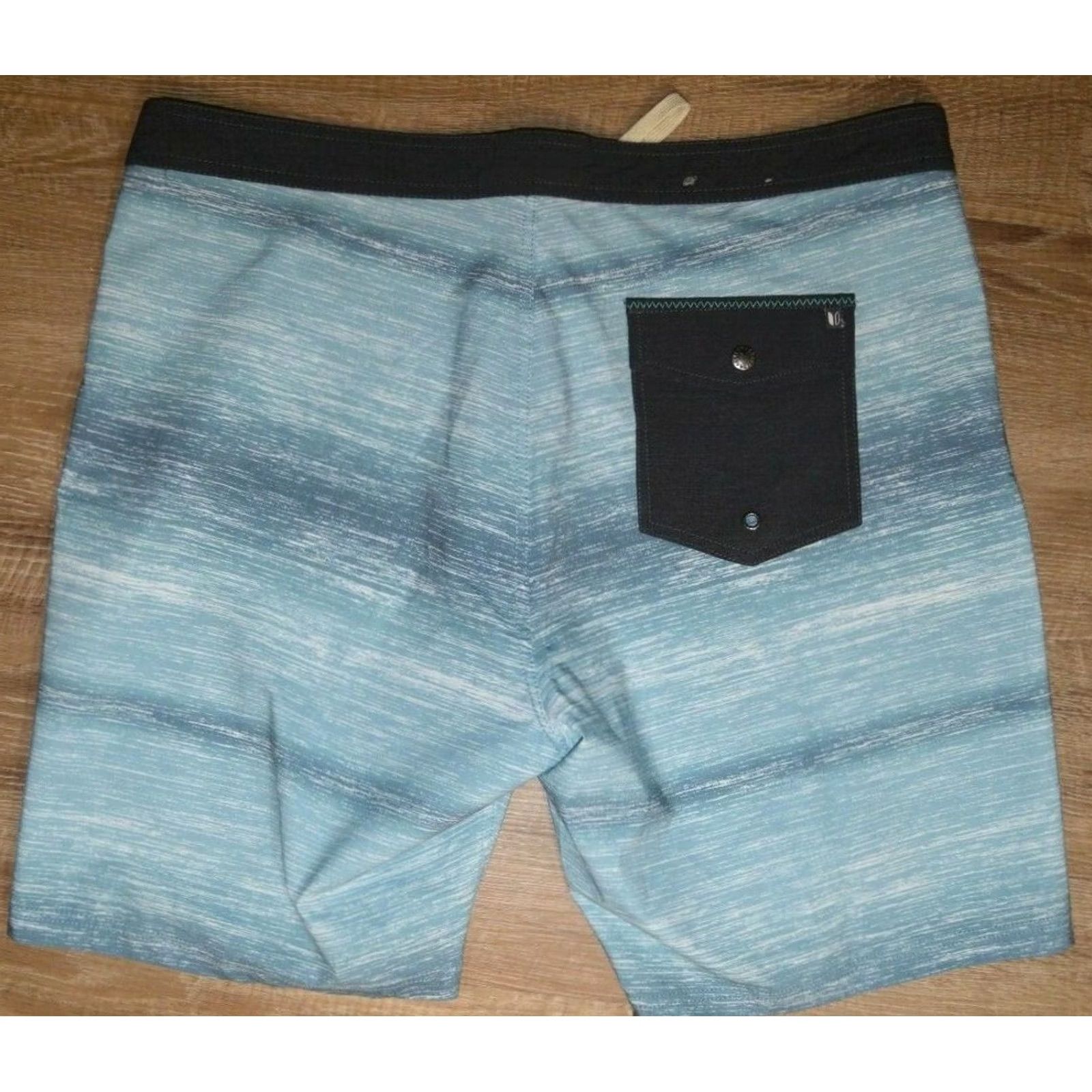 Vintage LINKSOUL Board Shorts Swim Trunks Men’s Blue Stretch Size 38 Size US 38 / EU 54 - 2 Thumbnail