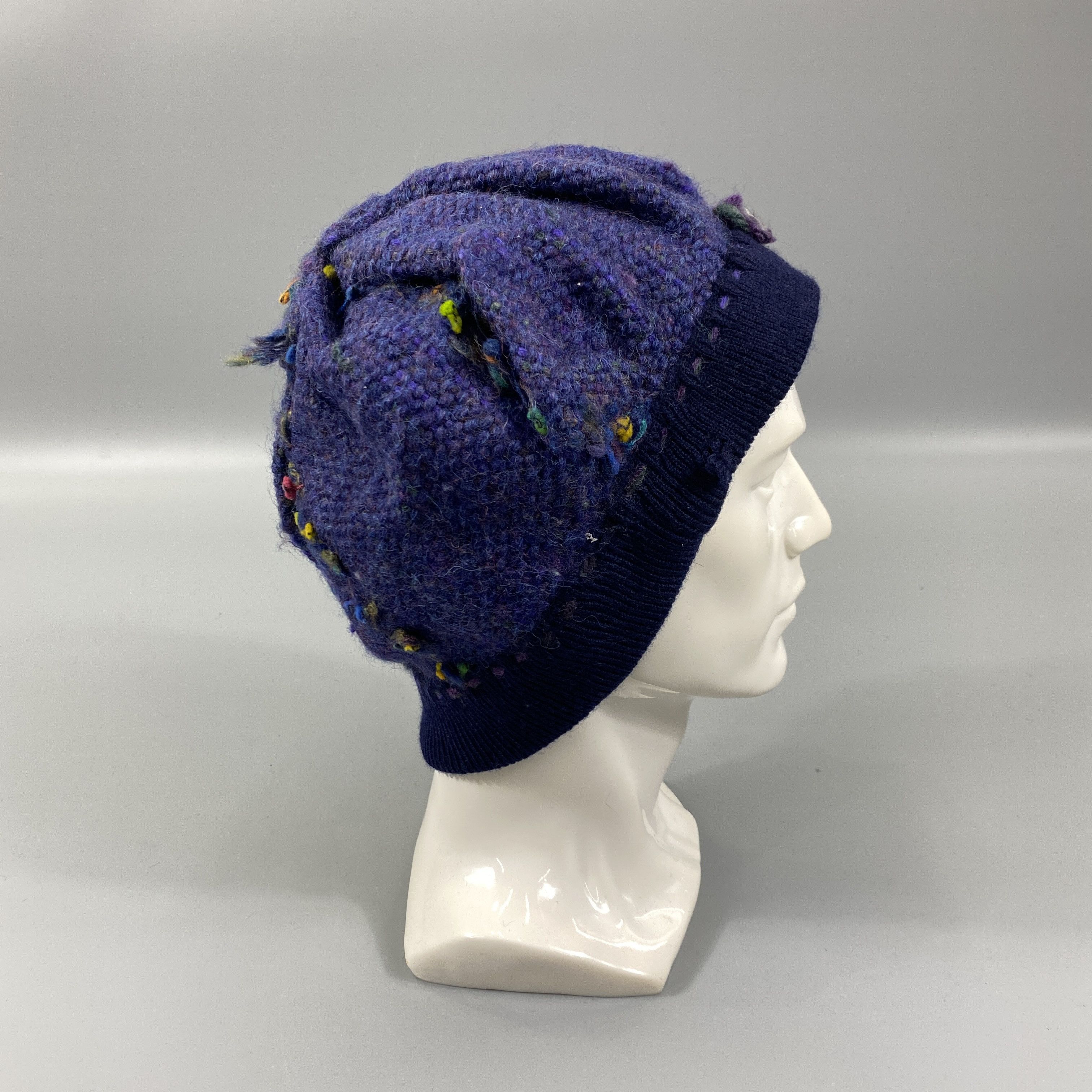 Japanese Brand Rainbow Wool Snow Cap Beanie -BN1126 Size ONE SIZE - 3 Thumbnail