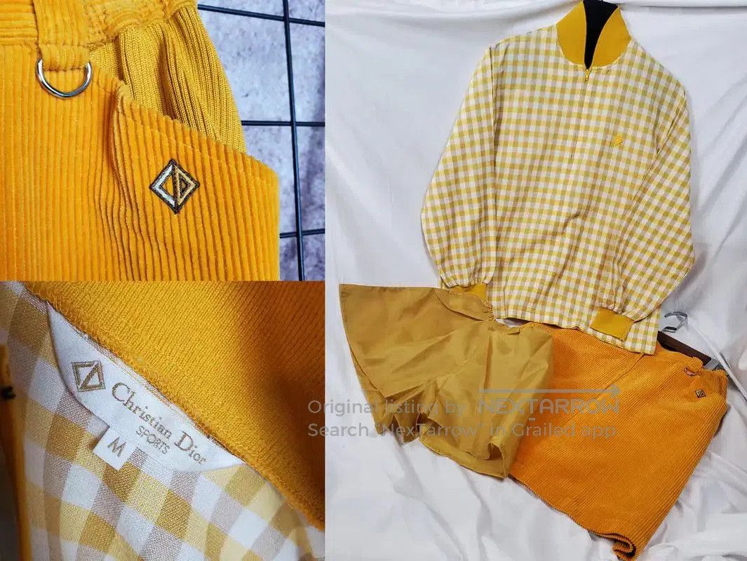 Dior Dior Spring Autumn Orange Cotton Logo Long Sleeve T. Size M / US 6-8 / IT 42-44 - 1 Thumbnail