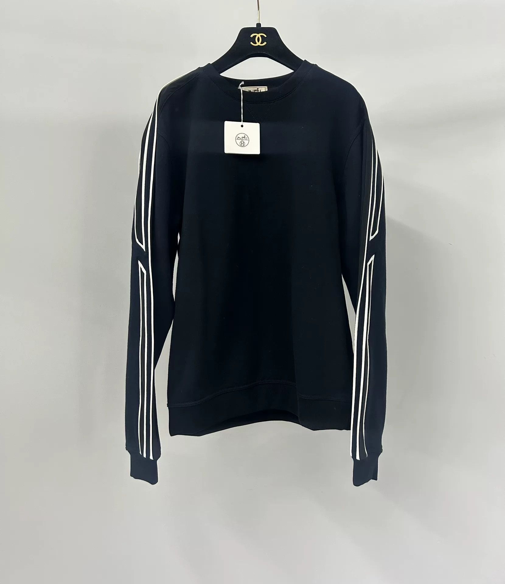 Hermes Hermes Men's Blue Knit Sweater Size US S / EU 44-46 / 1 - 1 Thumbnail