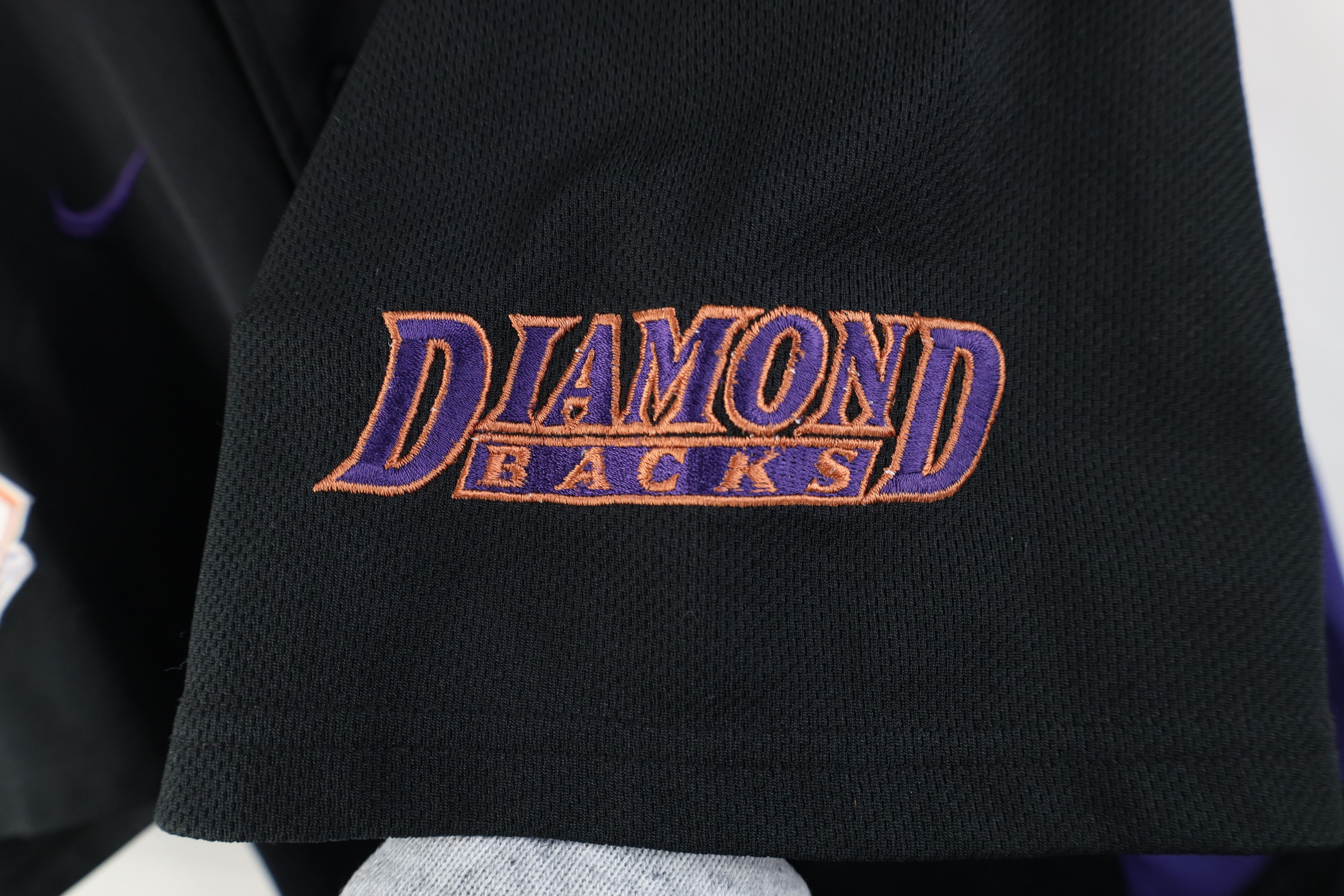 Nike Vintage Nike Swoosh Arizona Diamondbacks Baseball Jersey Size US XL / EU 56 / 4 - 4 Thumbnail