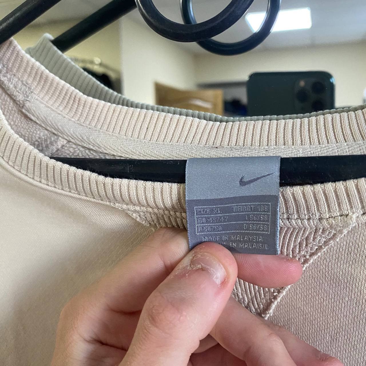 Nike Nike Vintage Big Logo Sweathirt Size US XL / EU 56 / 4 - 5 Thumbnail