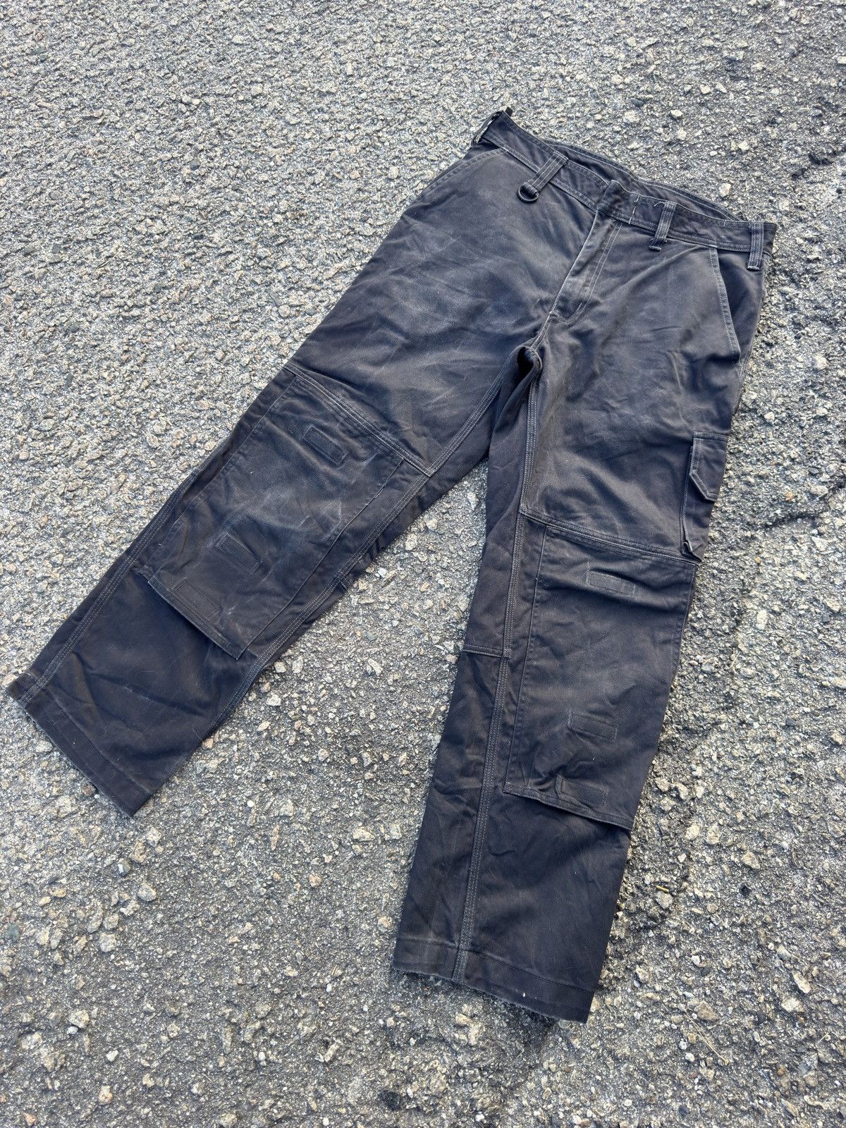 Japanese Brand CARPANTER DOUBLE KNEE PANTS STREETWEAR Size US 33 - 4 Thumbnail