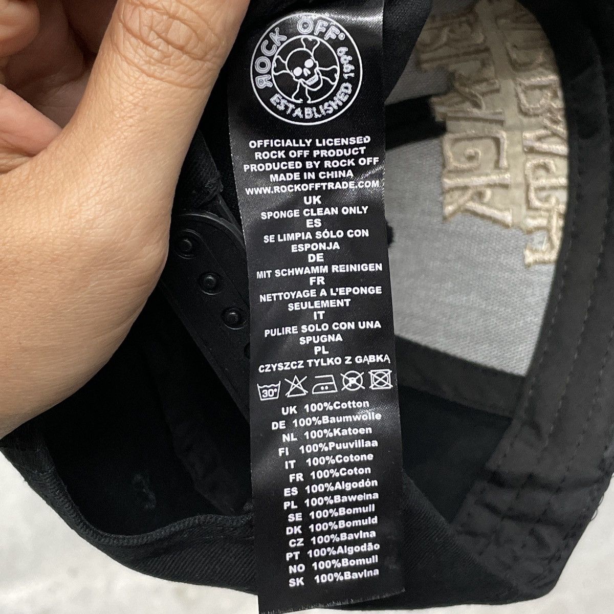 Band Tees × Black Sabbath Black Sabbath Snapback Cap Copyright 2023 Bravado Size ONE SIZE - 10 Thumbnail