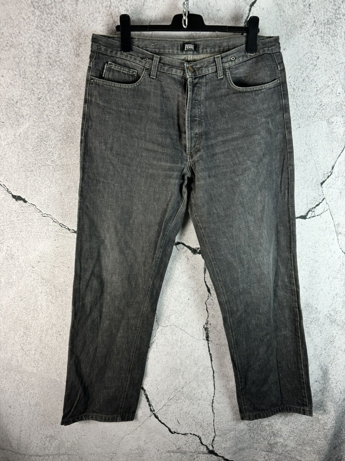 Other Gianfranco Ferre Vintage Rare Balistic Y2k Denim Pants Size US 40 / EU 56 - 1 Thumbnail