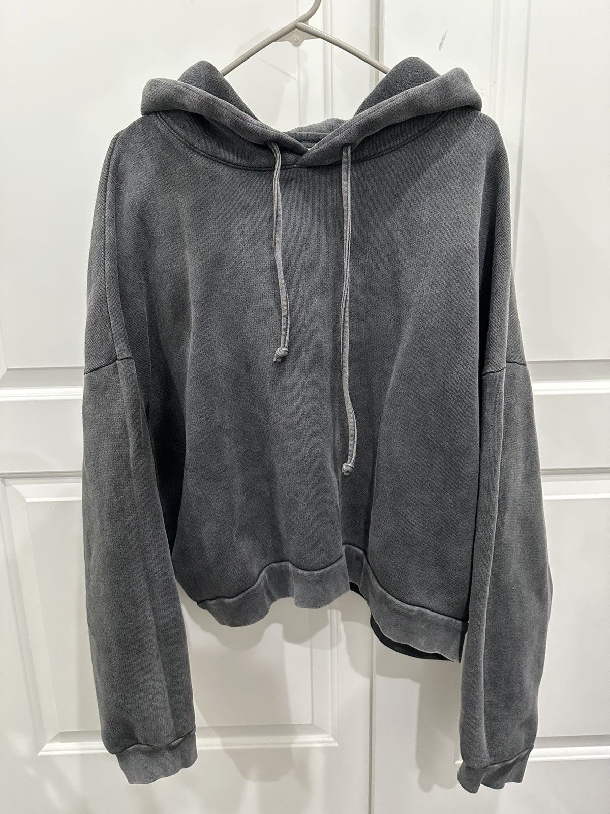 Acne Studios Acne Studios Grey Patch Logo Hoodie Size US XS / EU 42 / 0 - 2 Thumbnail