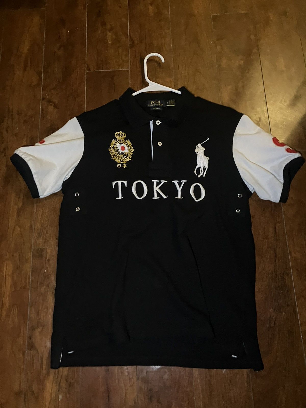 Polo Ralph Lauren TOKYO ポロシャツ Polo Ralph Lauren Rare Polo T-Shirt Tokyo #5 Big Pony Luxury PRL