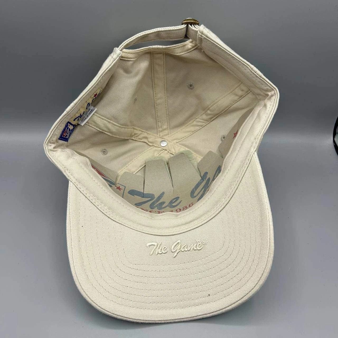 The Game Vintage Florida State Seminoles Hat NCAA Strap Back Cotton Size ONE SIZE - 2 Thumbnail
