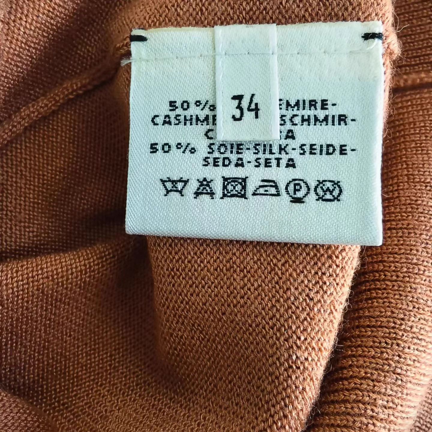 Hermes HERMES embroidered logo knit cardigan 34 99 Size XS / US 0-2 / IT 36-38 - 5 Thumbnail
