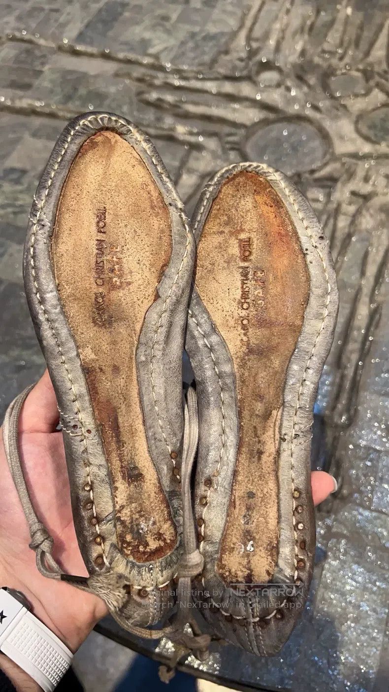Carol Christian Poell Carol Christian Poell Ultra-rare kangaroo leather ballet s Size US 5.5 / IT 35.5 - 5 Thumbnail