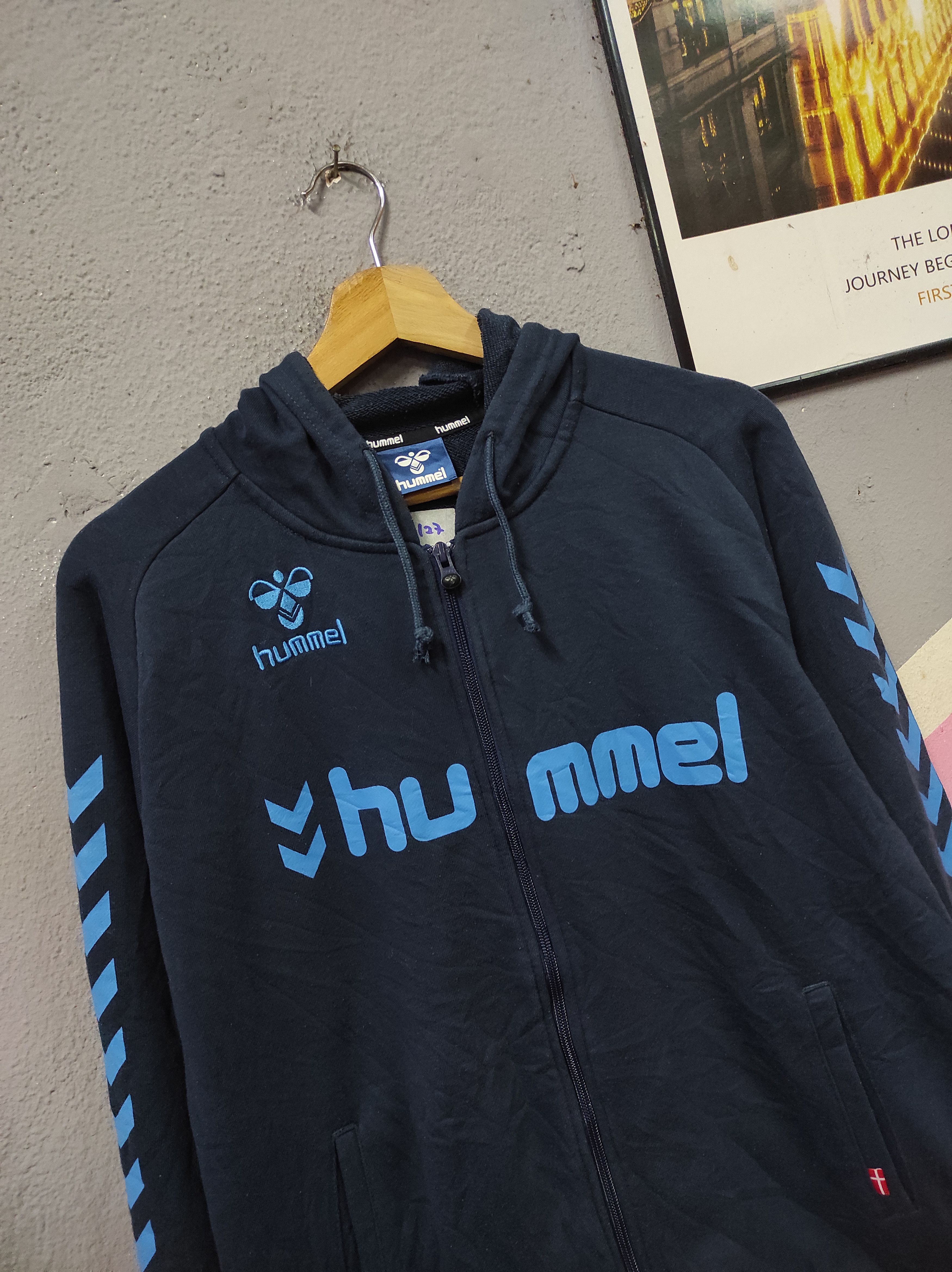 Hummel × Japanese Brand HUMMEL BIG LOGO HOODIE Size US L / EU 52-54 / 3 - 3 Thumbnail