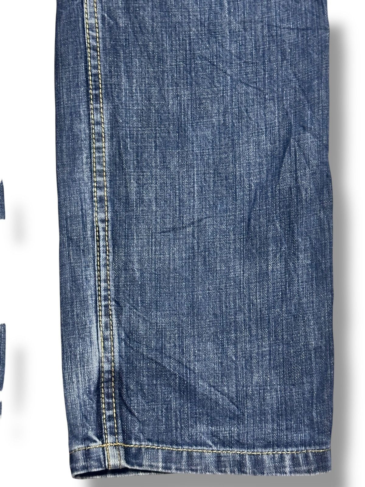 Other ill's Vintage Jeans Embroidered Baggy Loose Style Faded Wash Size US 31 - 13 Thumbnail