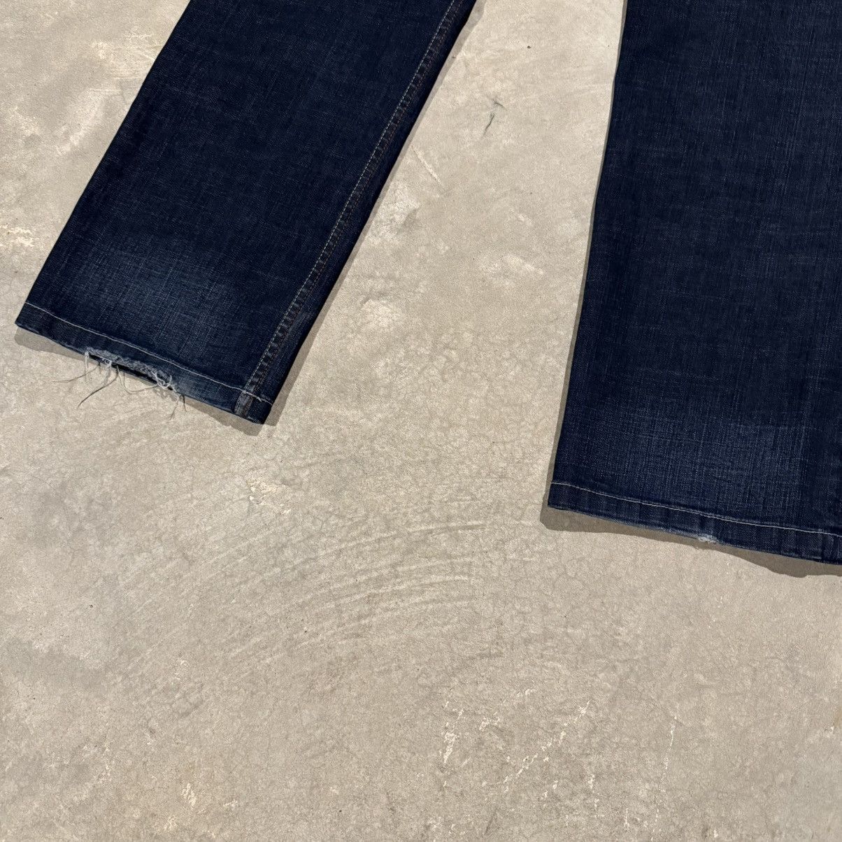 Armani Exchange Vintage 2000s Armani Exchange Faded Baggy Jeans ERD Grunge Size US 38 / EU 54 - 3 Thumbnail