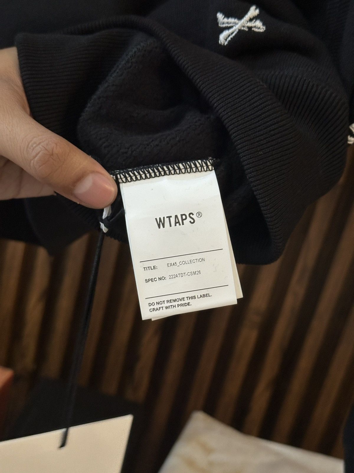 Wtaps WTAPS Acne Bones hoodie Size US L / EU 52-54 / 3 - 6 Thumbnail