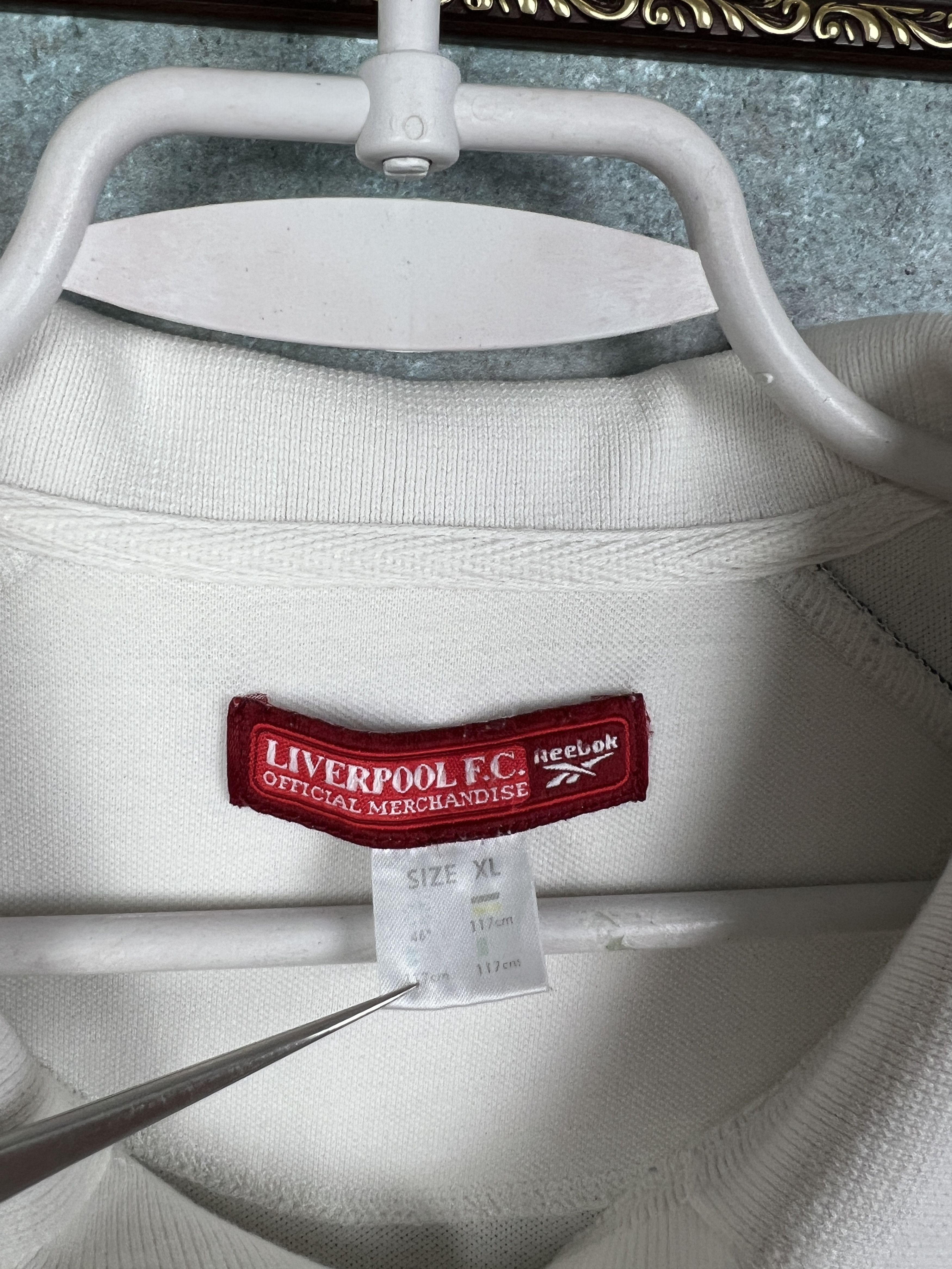 Reebok Reebok Liverpool Football Train Polo Shirt Soccer Jersey Size US XL / EU 56 / 4 - 7 Thumbnail