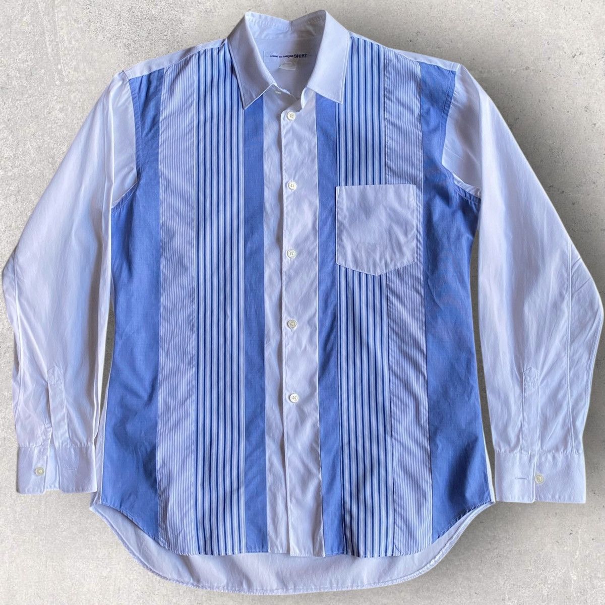 Comme des Garcons SHIRT Stripes Panel Shirt Size US S / EU 44-46 / 1 - 2 Thumbnail