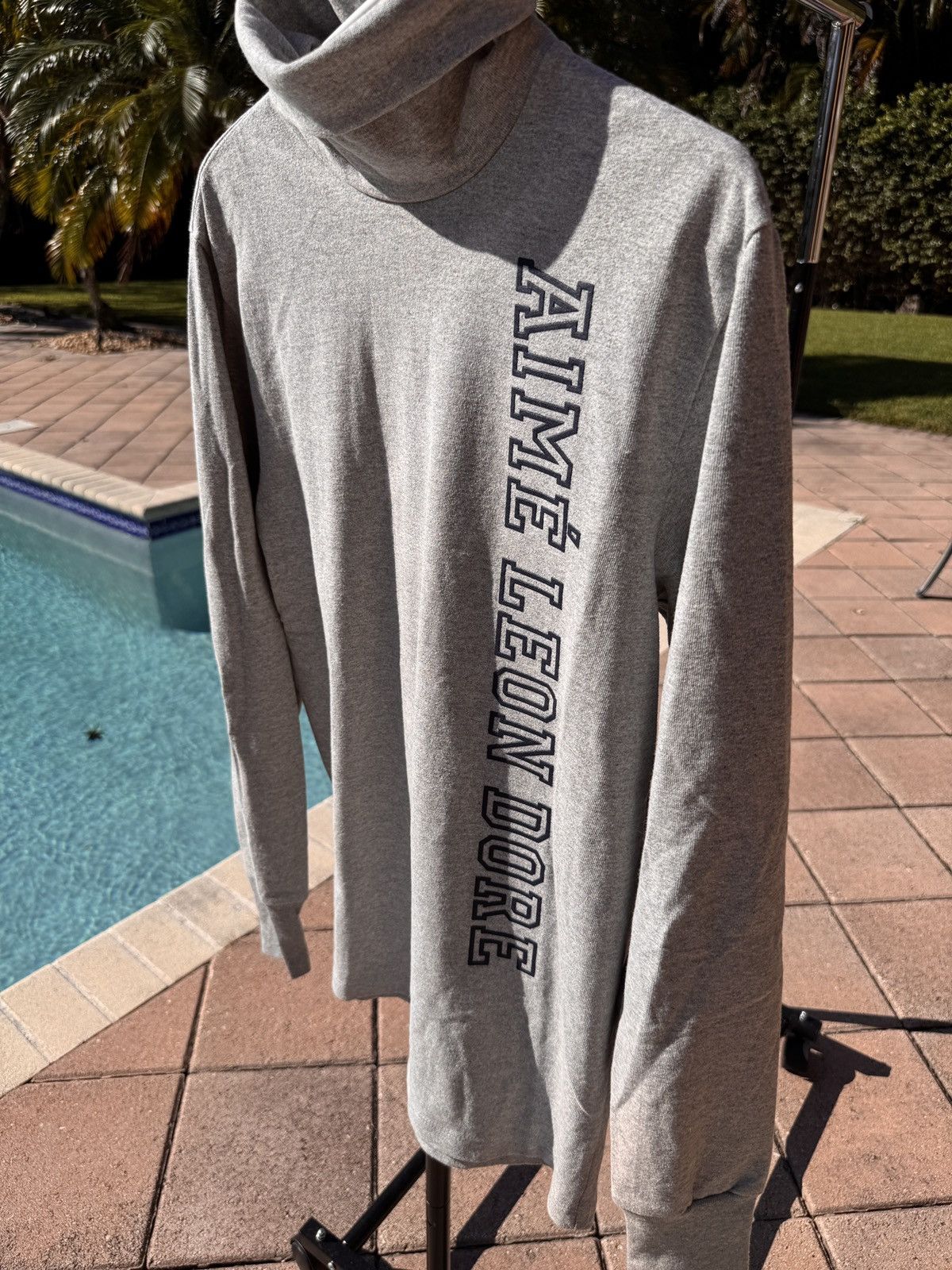 Aime Leon Dore Aime Leon Dore Grey Turtleneck Longsleeve size M Size US M / EU 48-50 / 2 - 3 Thumbnail