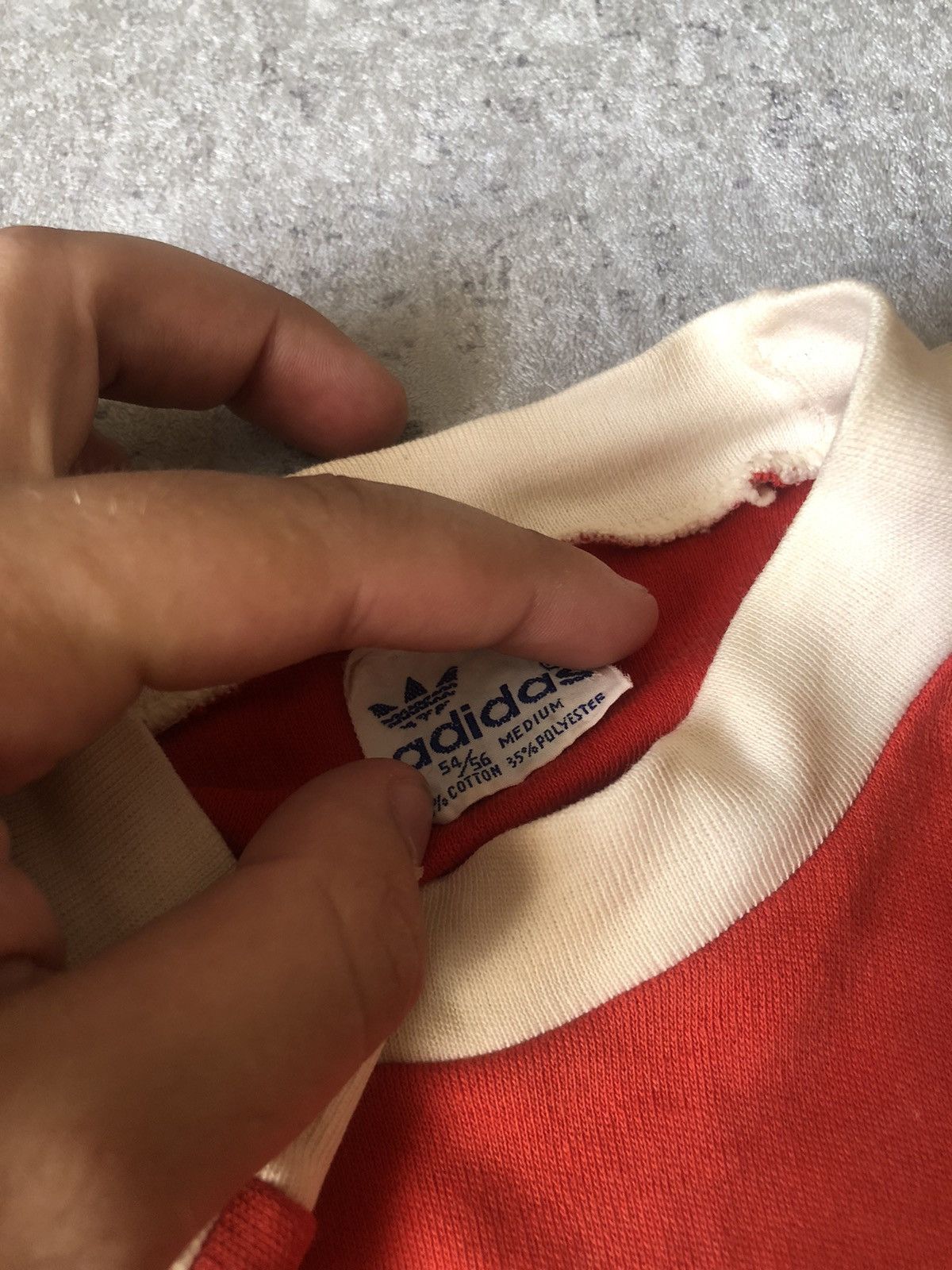 Adidas × Vintage VINTAGE 80-90’s ADIDAS TEE Size US S / EU 44-46 / 1 - 4 Thumbnail