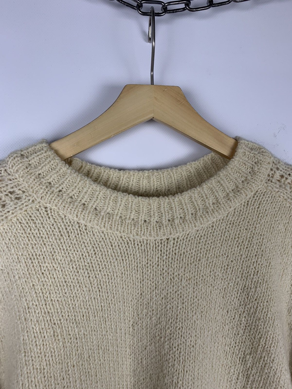 Vintage Vintage Gaeltarra Knit Sweater Fisherman Hand Loomed Size US XS / EU 42 / 0 - 4 Thumbnail
