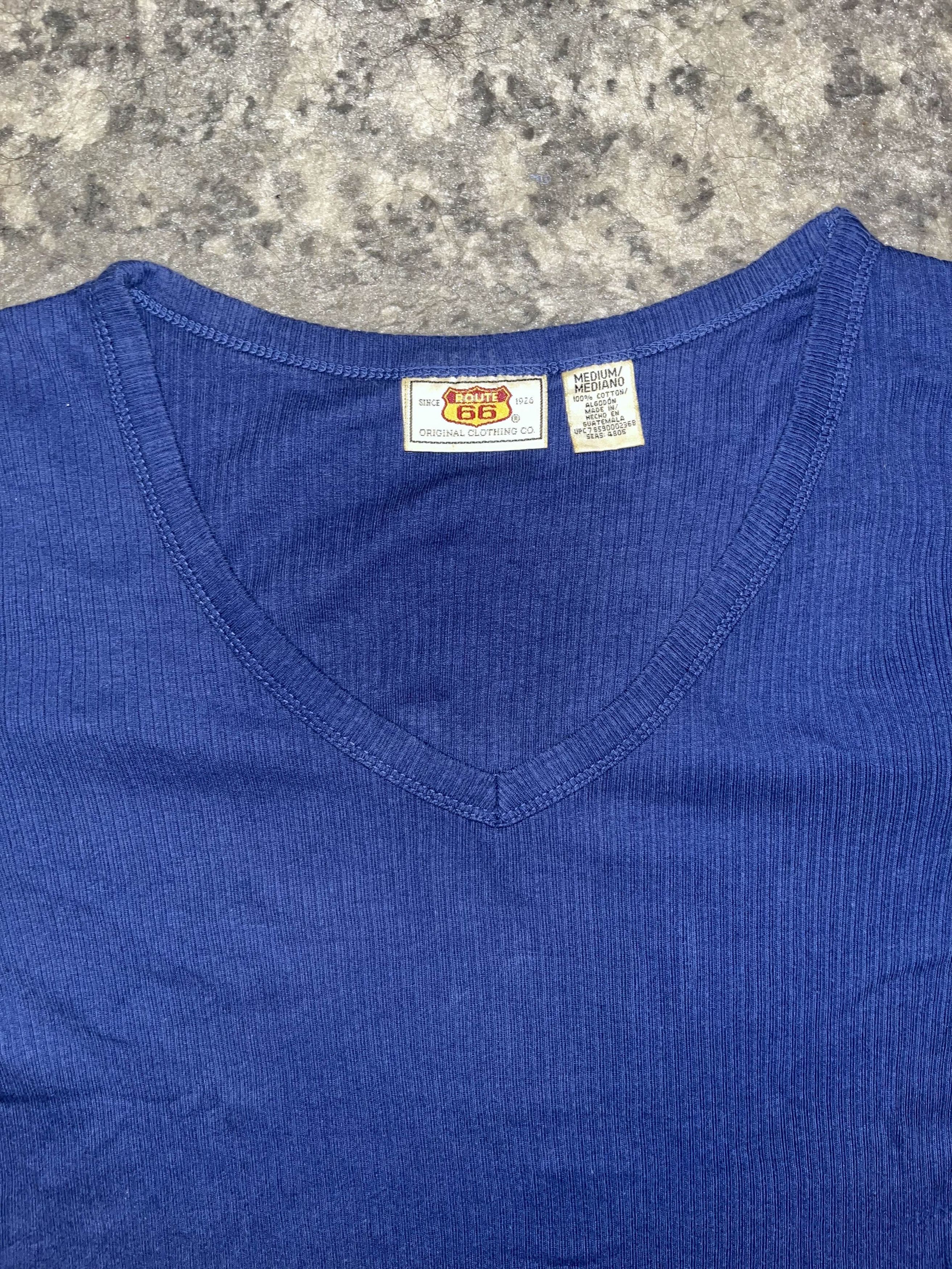 Route 66 Cute Y2K Route 66 Blue Blouse Size M / US 6-8 / IT 42-44 - 3 Thumbnail