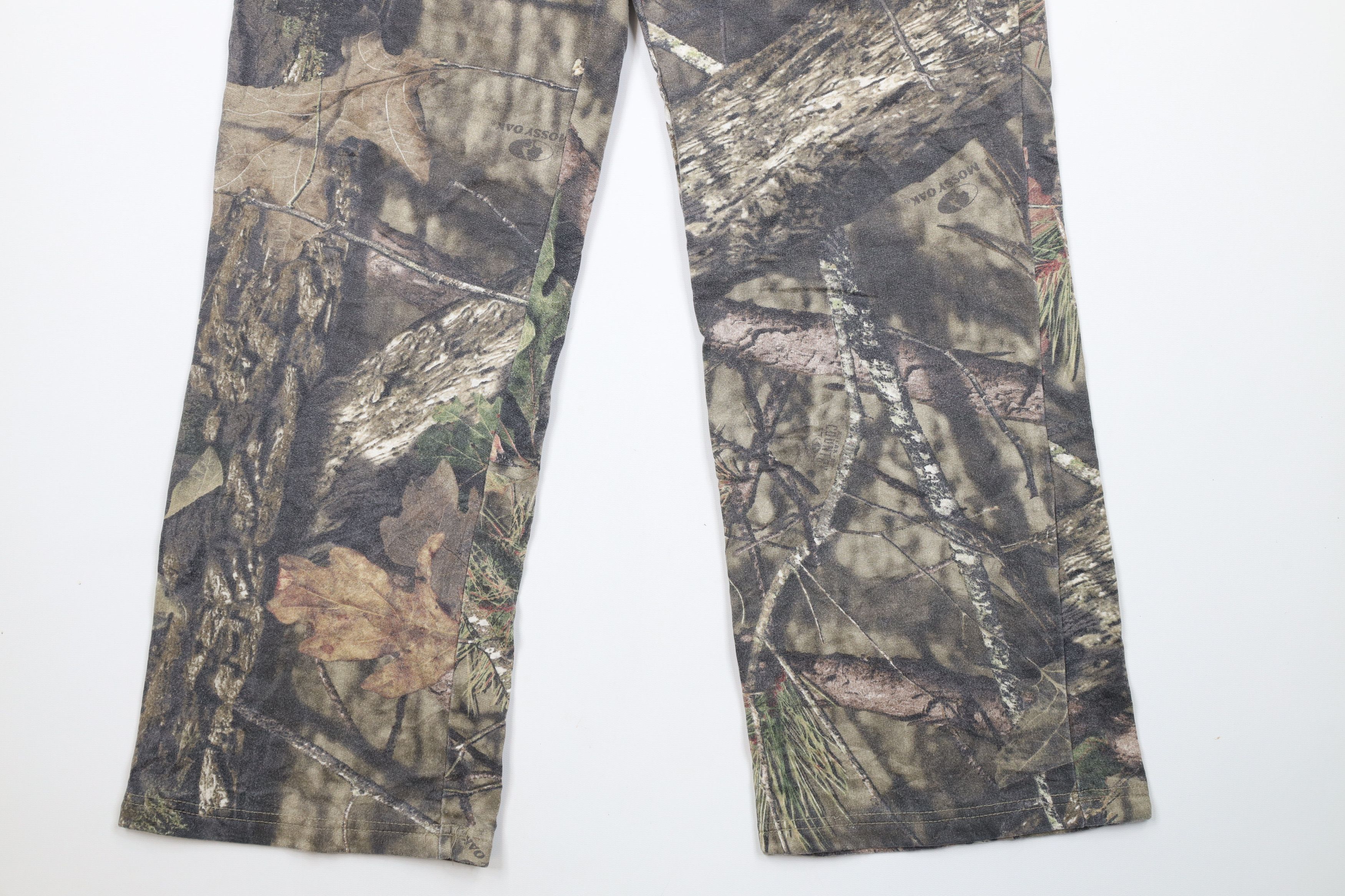 Vintage Vintage Streetwear Oak Camouflage Flared Wide Leg Sweatpants Size 29" - 4 Thumbnail