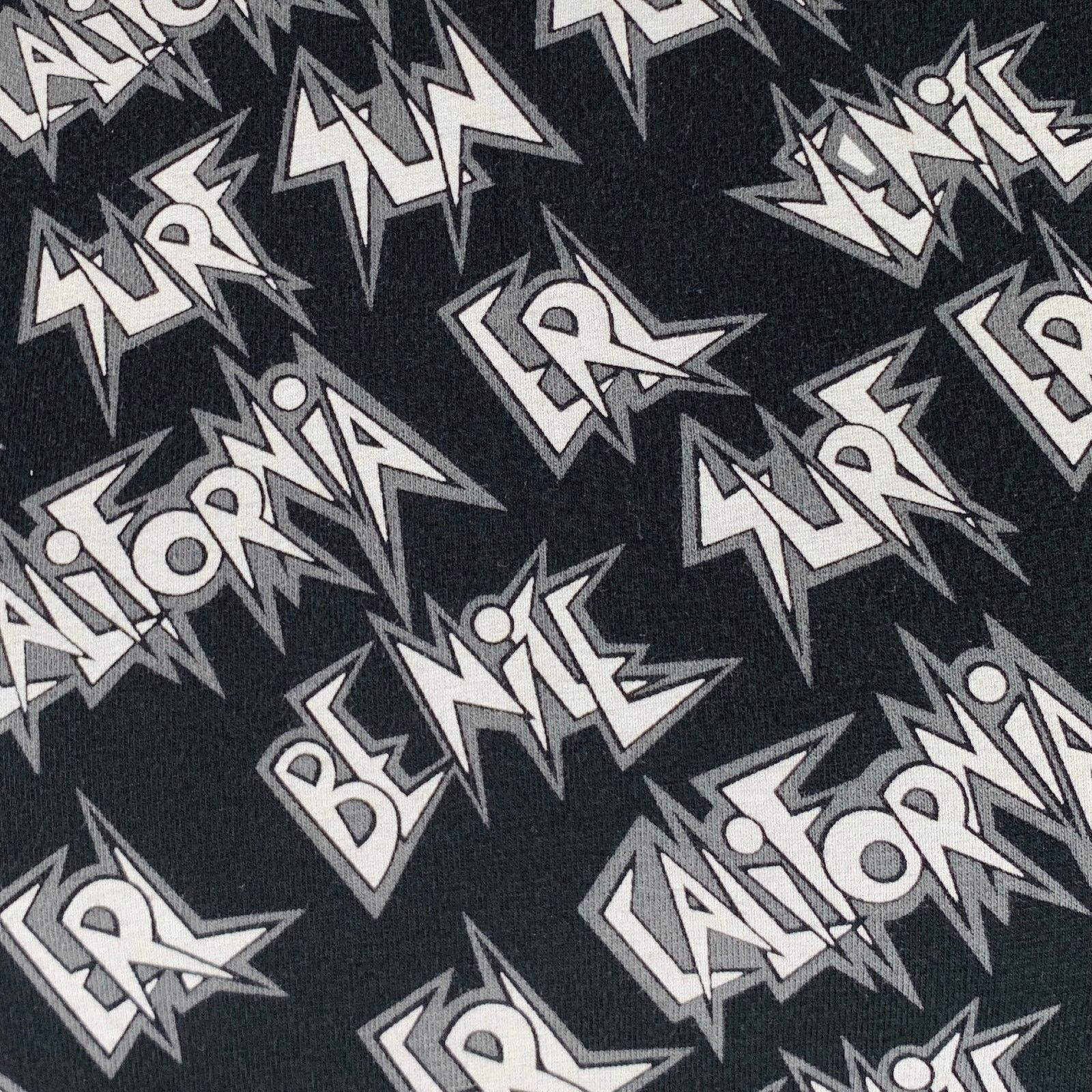 ERL ERL Size XL Black White Graphic Cotton Crew Neck Pullover Size US XL / EU 56 / 4 - 2 Thumbnail