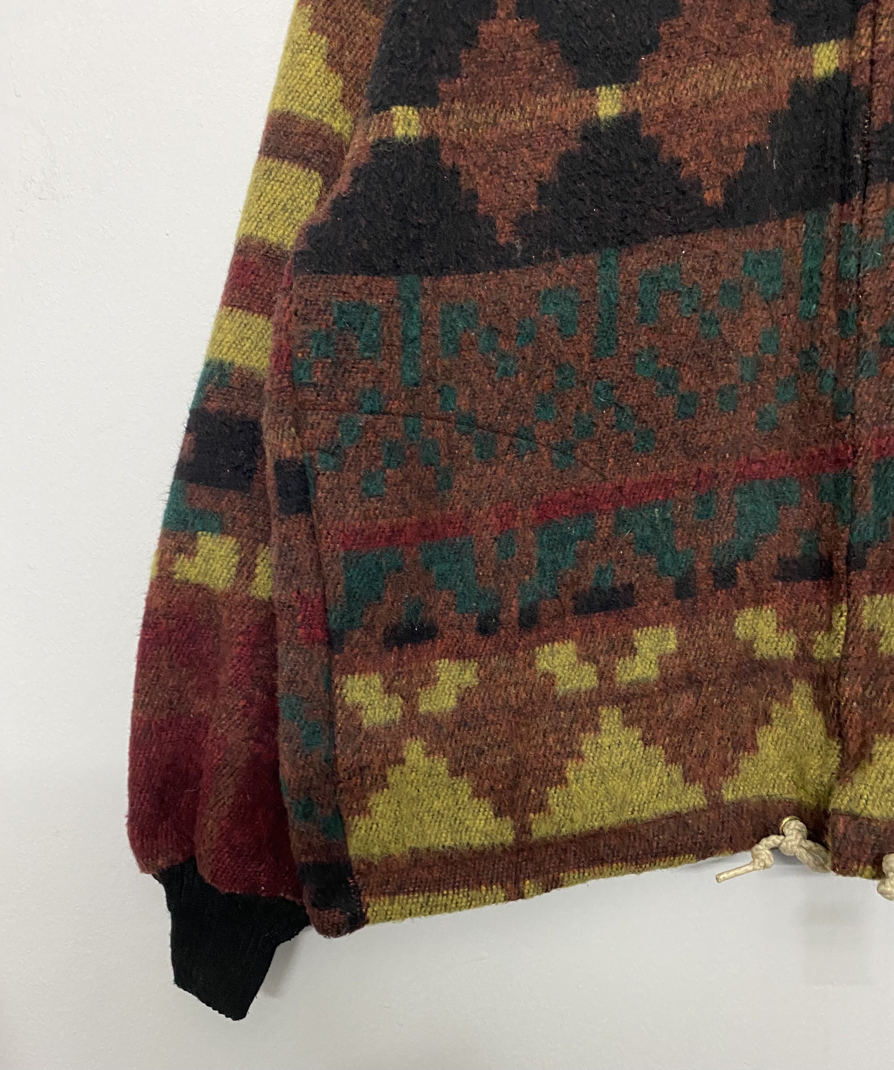 Vintage VINTAGE 80s Crafted Pride USA Wool Shaggy Navajo Jacket Size US M / EU 48-50 / 2 - 5 Thumbnail