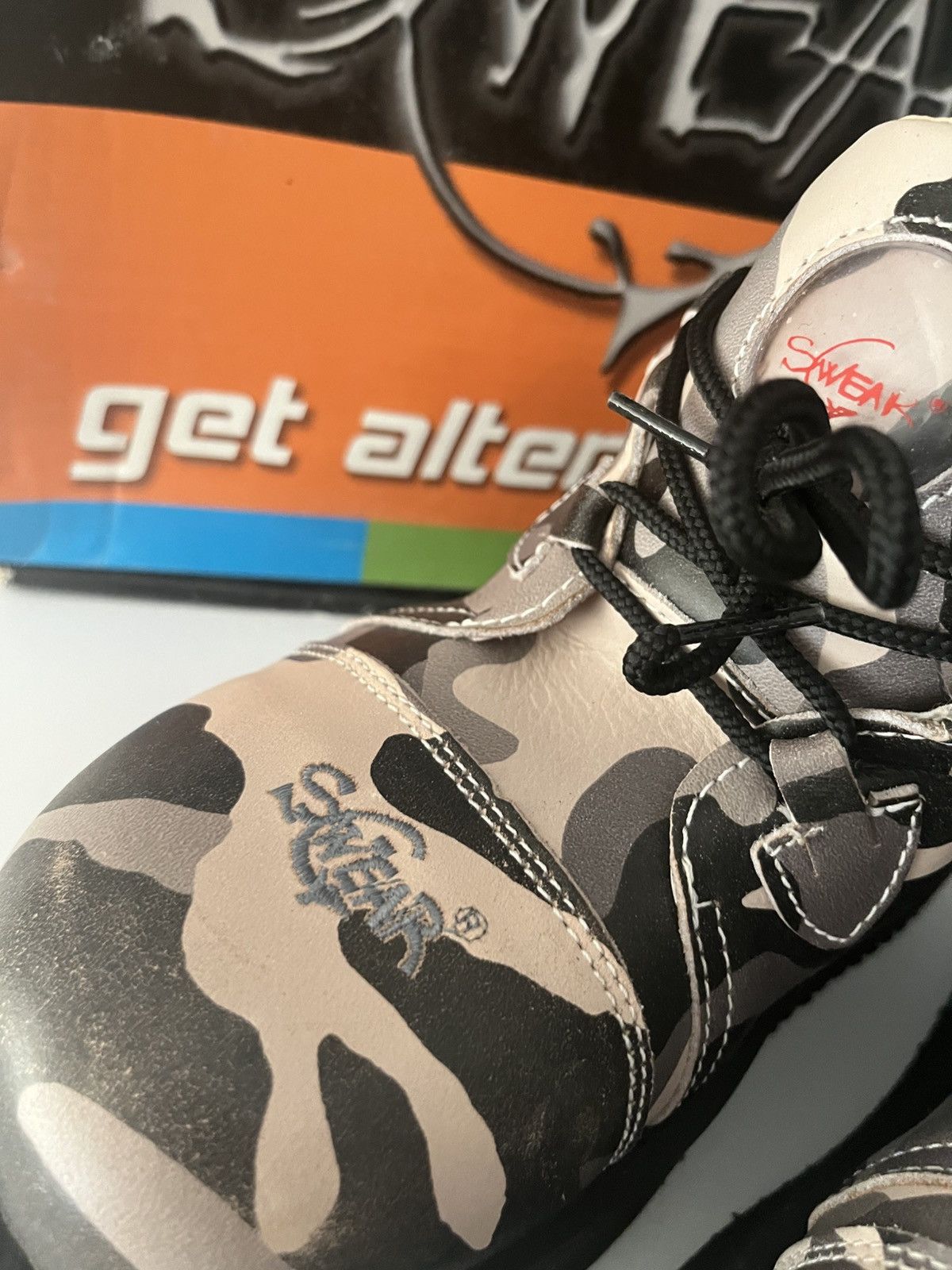 SWEAR London Swear alternative white camo Size US 10 / EU 43 - 8 Thumbnail