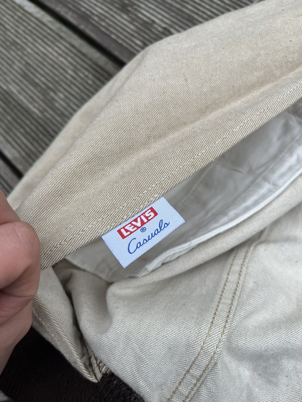 Levi's × Vintage Vintage Levis Bomber Detroit Jacket Canvas Cotton S Size US S / EU 44-46 / 1 - 6 Thumbnail