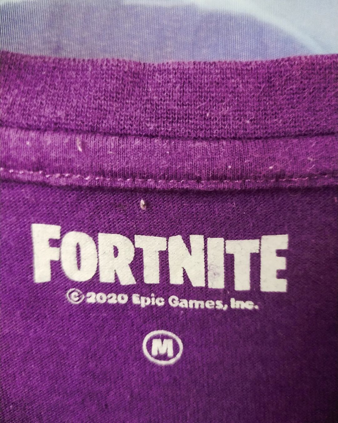 Anime × The Game Fortnite Purple Graphic Official Game Tees Size US M / EU 48-50 / 2 - 3 Thumbnail