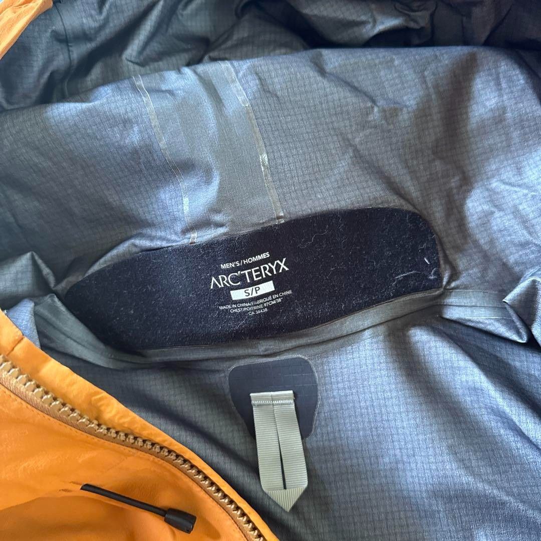 Arc'teryx Arc'teryx - S Rush Jacket Orange Water Resistant Goretex Size US S / EU 44-46 / 1 - 4 Thumbnail