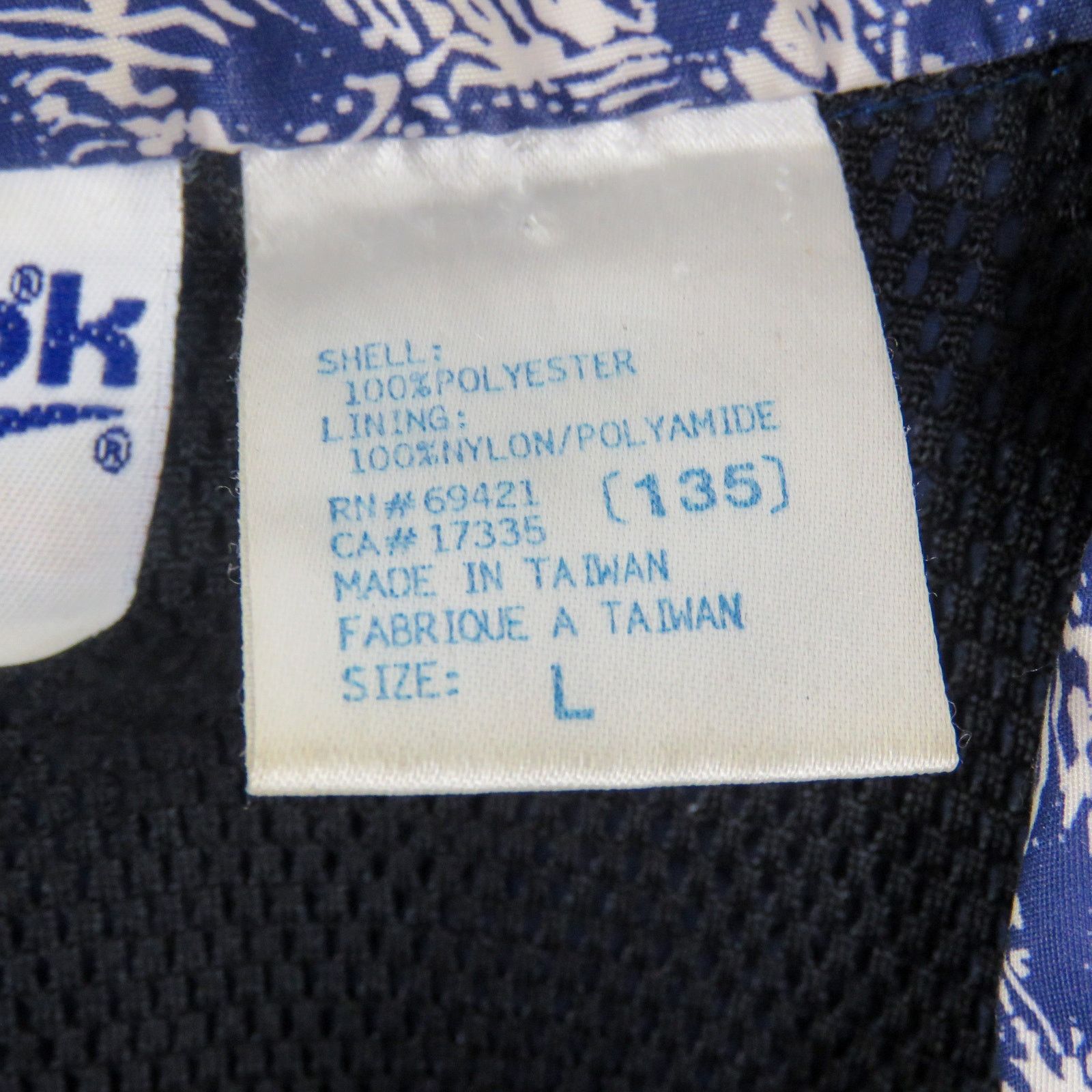 Reebok Vintage Reebok Blue Windbreaker Jacket Large Blokecore Size L / US 10 / IT 46 - 9 Thumbnail
