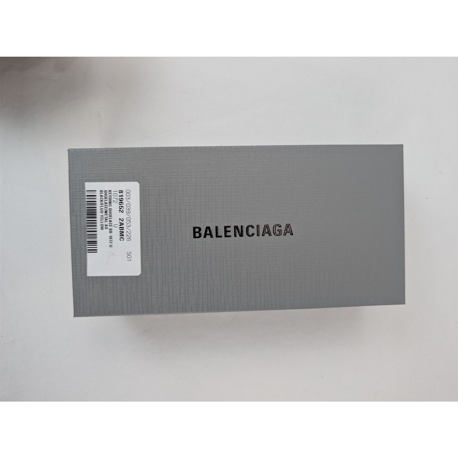 Balenciaga o1rshd1 Q:2 / Size: OS / BB Shoelace Keyring in Black Size ONE SIZE - 13 Thumbnail