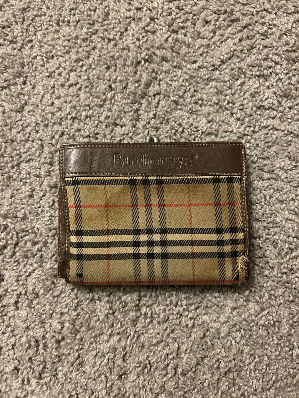Vintage Burberry Coin Purse Wallet Accessories