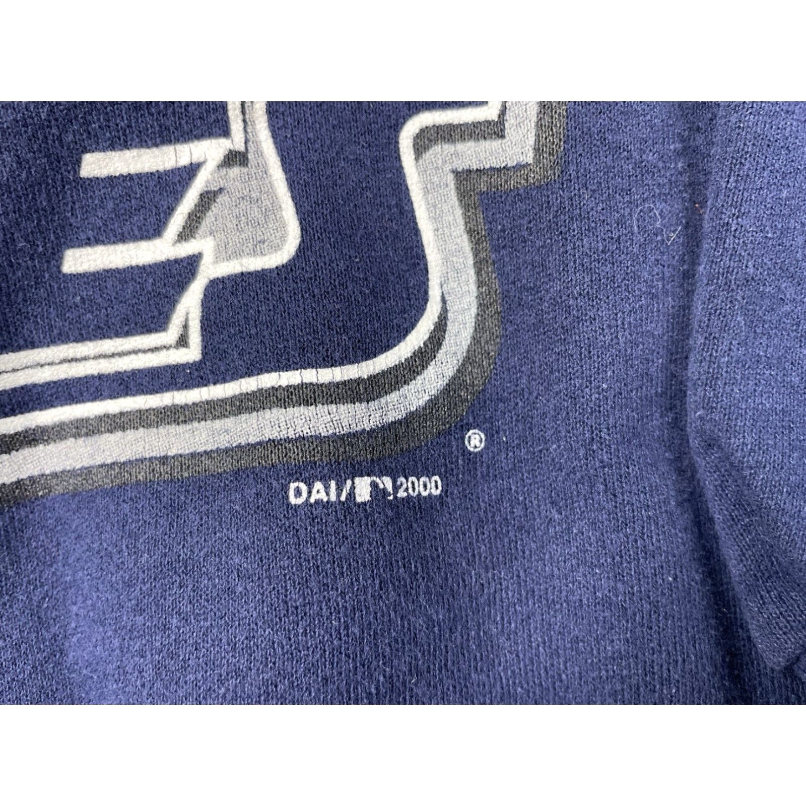 Vintage VINTAGE New York Yankees World Series Champions 2000 Sweatshirt Subway Large Shirt Pullover Men L Blue Cotton Polyester Sports Size US L / EU 52-54 / 3 - 3 Thumbnail