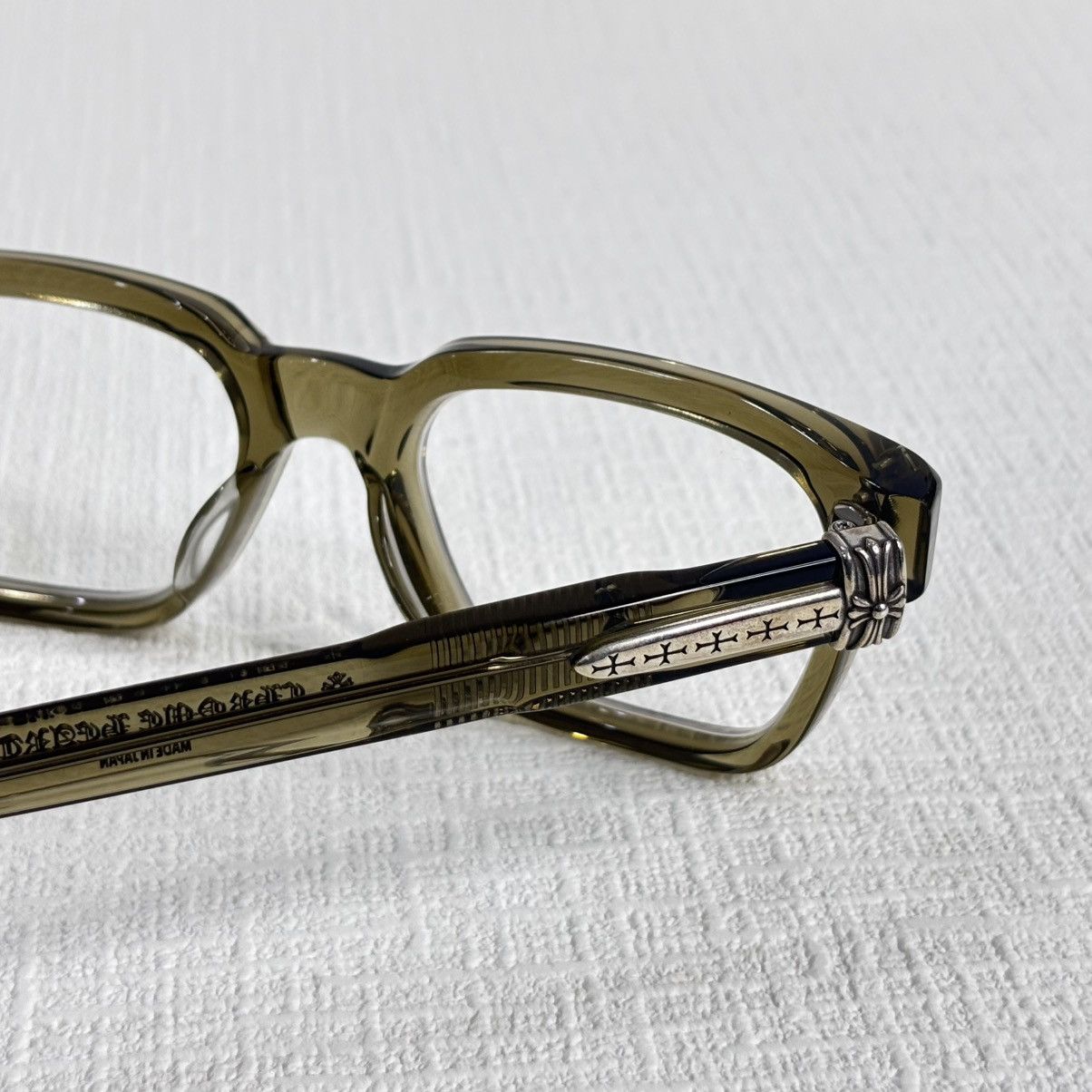 Chrome Hearts CHROME HEARTS PEN 15 ARMY EYEGLASSES Size ONE SIZE - 2 Thumbnail