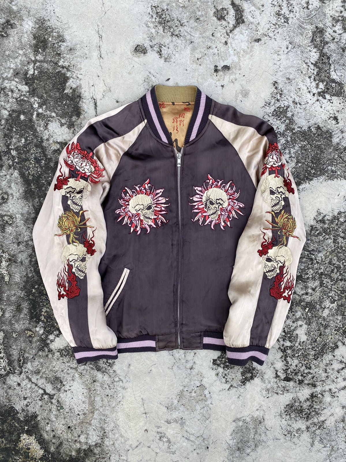 Japanese Classic Script Sukajan | Grailed