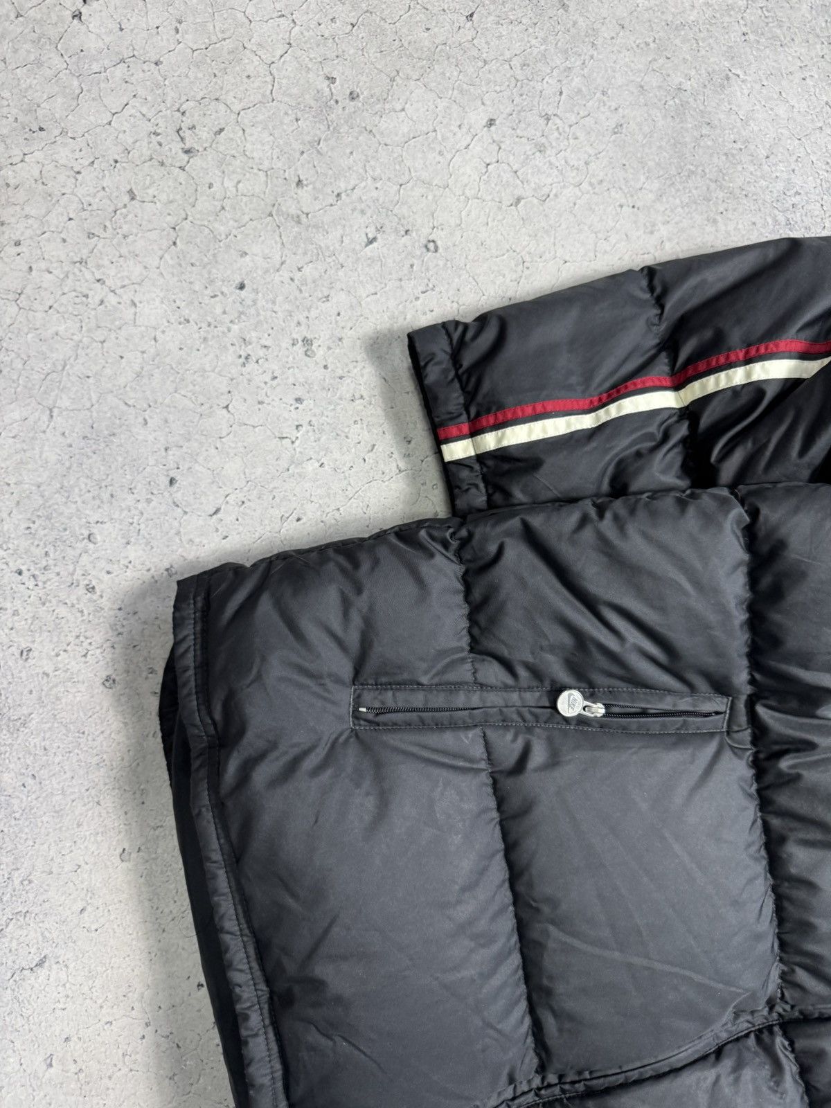 Nike Swoosh Vintage Down Puffer Jacket Y2K Drill Rare Hype