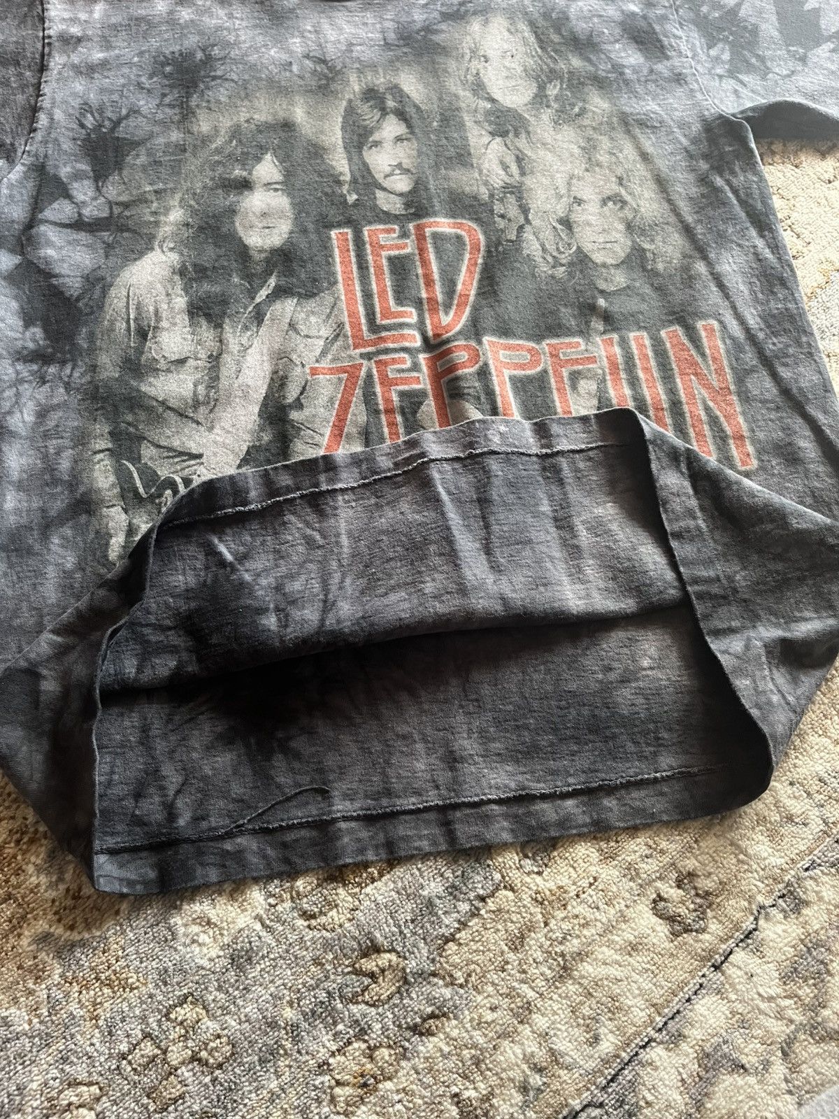 Liquid Blue 90’s LED ZEPPELIN SINGLE STITCH TIE DIE AOP TEE MADE IN USA Size US M / EU 48-50 / 2 - 9 Thumbnail